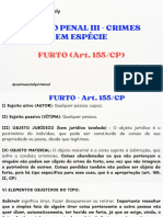 Direito Penal - Furto