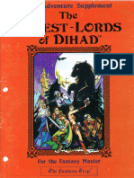 The Fantasy Trip - Adventure Supplement - Forest Lords of Dihad