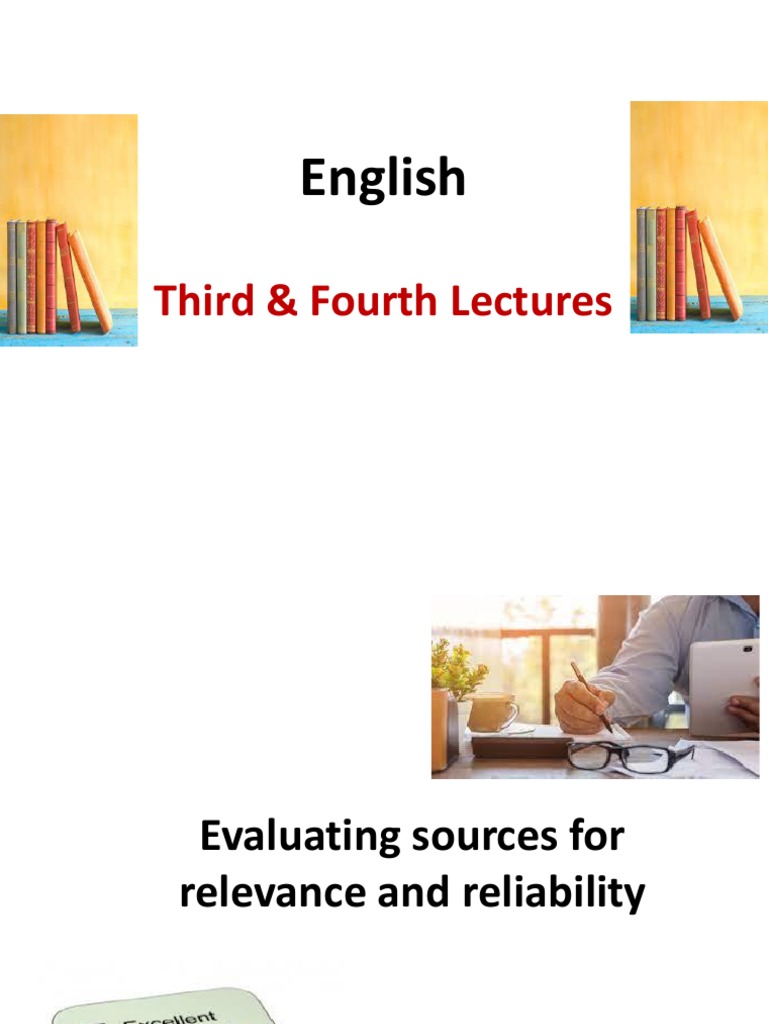 Evaluating sources pdf academic journal books