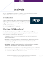 Factsheet - PESTLE Analysis