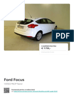 Carnext Ford Focus 2016 WF05 GG46 07U9