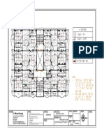 Floor plan layout for a 72-foot apartment