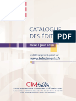 Catalogue Des Éditions: Mise À Jour 2010