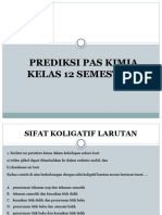 Prediksi Pas Kimia Kelas 12 Semester 1