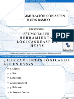 C7.Herramientas Lógicas en Aspen Hysys