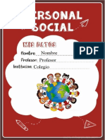 Caratula de Personal Social en Word