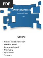 Traditional Process Models