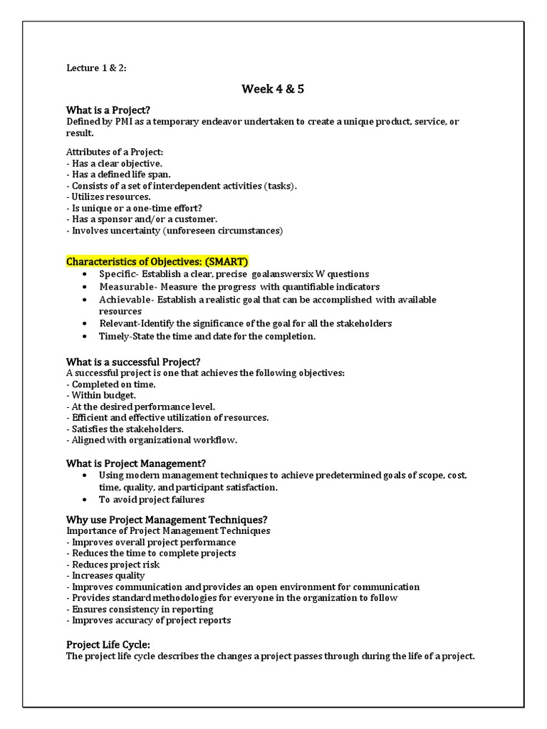 week-4-5-notes-pdf-project-management-computing