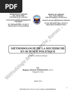 BIBLIOGRAPHIE Et PLAN_Méthodologie de La Recherche_RBRE