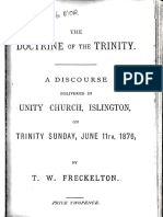 The Doctrine of The Trinity