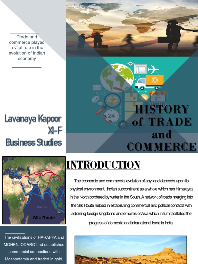 History of Trade and Commerce in India | PDF | Banks | Trade
