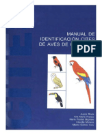 Manual de identificacion CITES de aves de Colombia
