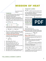 Transimission of Heat