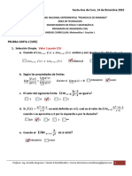 Matematica I Parcial 2 - Respuestas