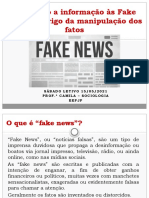 Apresentação Fake News 2021