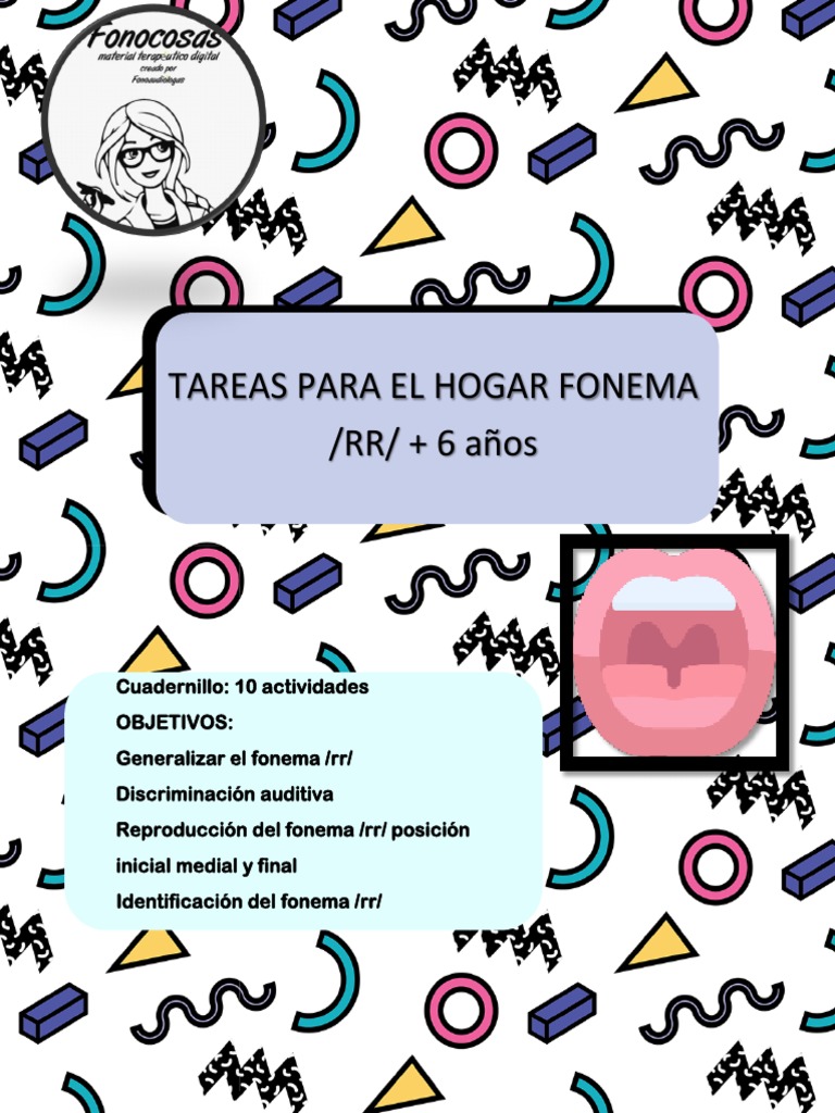 Actividades para el fonema /rr | PDF