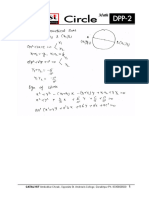 DPP-2 Circle Solution