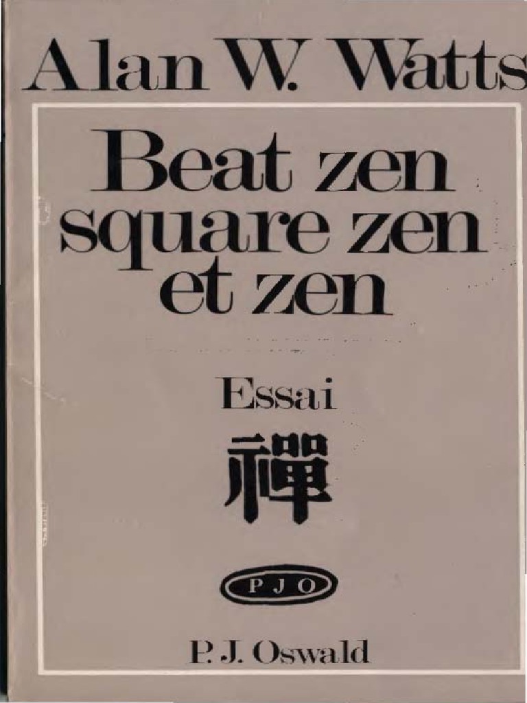 Zen Beat et Zen Square : Essai d'Alan Watts | PDF | Zen | Mal