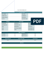 Pay Stub Template-Pdf Reader Pro