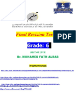 Grade 6 - BTs - UAE