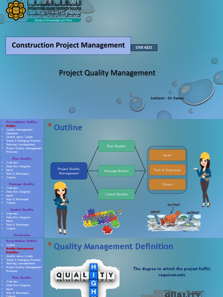 What Is Project Quality Management Pdf