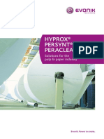 Hydrogen Peroxide and Peraceti Acid For The Pulp and Paper Industry