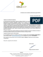Invitation - Cérémonie de Cloture STDF PG 593 - UKTP