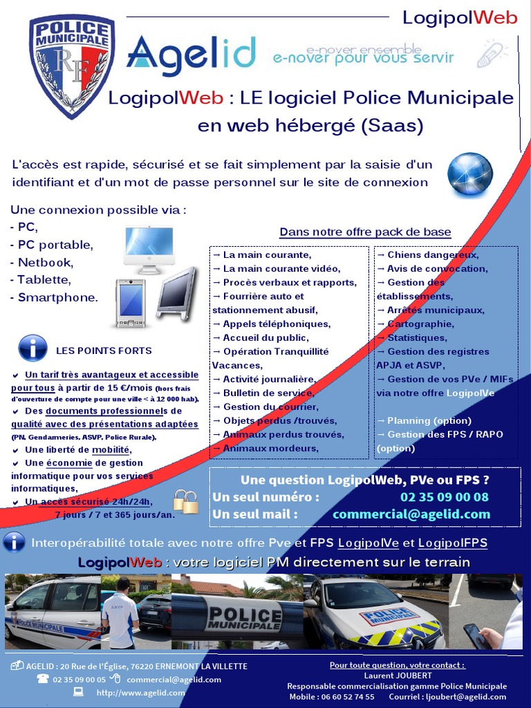LogipolWeb : Logiciel pour Police Municipale | PDF | Technologies de l ...