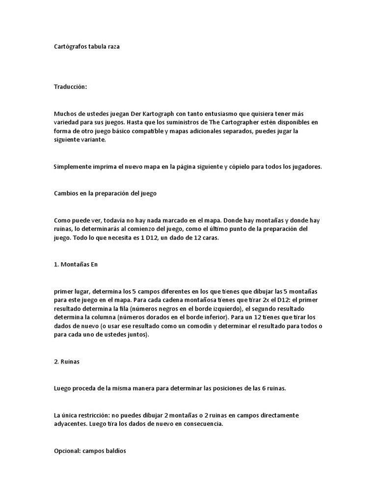 Variante de Der Kartograph | PDF