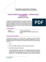 Guia de Producto Academico - Certificación Progresiva - Informe 025