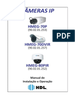 Manual Camera Ip Hmeg-70p Hmeg-70dvir Hmeg-80pir R0-Jun.2012-Port - Bras