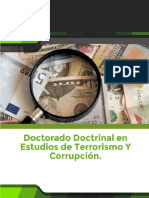 34 Doctorado Doctrinal en Estudios de Terrorismo Y CorrupciÃ N.