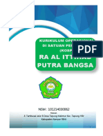 Kurikulum Operasional Sekolah Paud Ra Al Ittihad Kampar Riau1