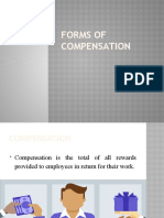Forms of Compensation