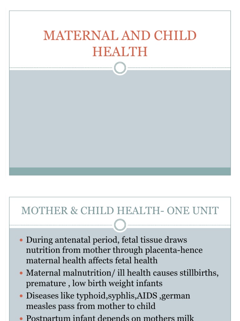 Maternal and Child Health.pptFor Archives