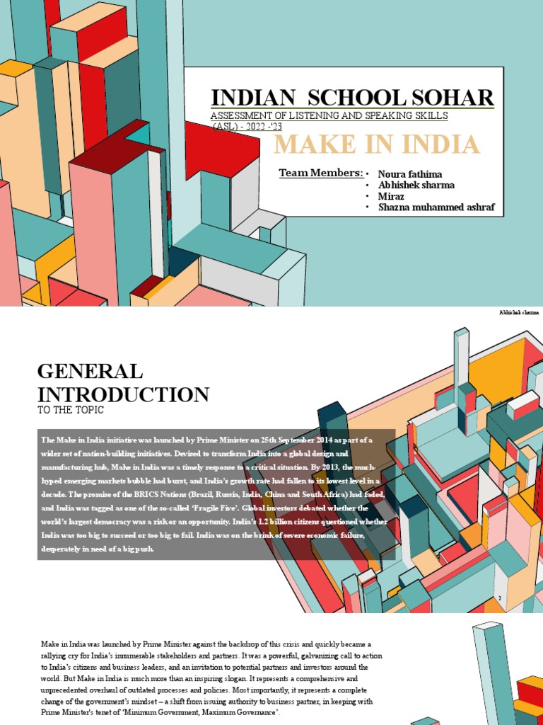 Make in India: A Class 11 Overview | PDF | Welfare | Employment