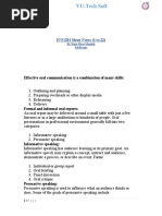 ENG201 1 To 22 Notes BY SONU ILYAS MUGHAL