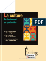 Intro Culture, de L'universel Au Particulier