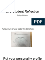 Lts Student Reflection
