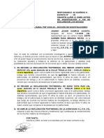 Solicito Actos de Investigacion