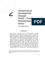 Infrastructure PPPs in Africa: Performance and Considerations