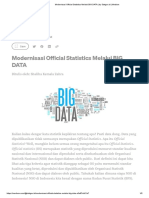 Modernisasi Official Statistics Melalui BIG DATA - by Statgov - Id - Medium