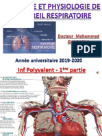 Anatomie Et Physiologie de L'a Respiratoire - P1