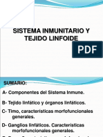 Sistema inmunitario y tejido linfoide