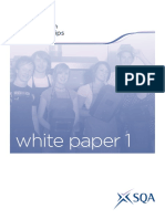 SQA White Paper Apprenticeships