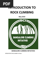 BCI - Introduction To Rock Climbing