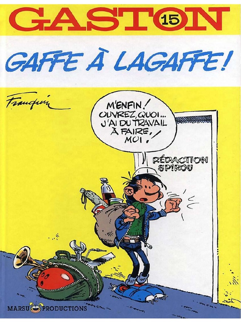 Gaston Lagaffe - Tome 15 - Gaffe À Lagaffe | PDF