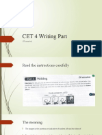 CET 4 Writing Part Paper 2