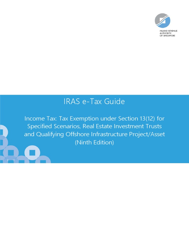 Etaxguide - Cit - Tax Exemption Under Section 13 (12) - (8th Edition ...