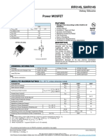 Vishay Power MOSFET D2PAK Surface Mount